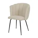 PRETO/CREAM - LAFAYETTE CADEIRA