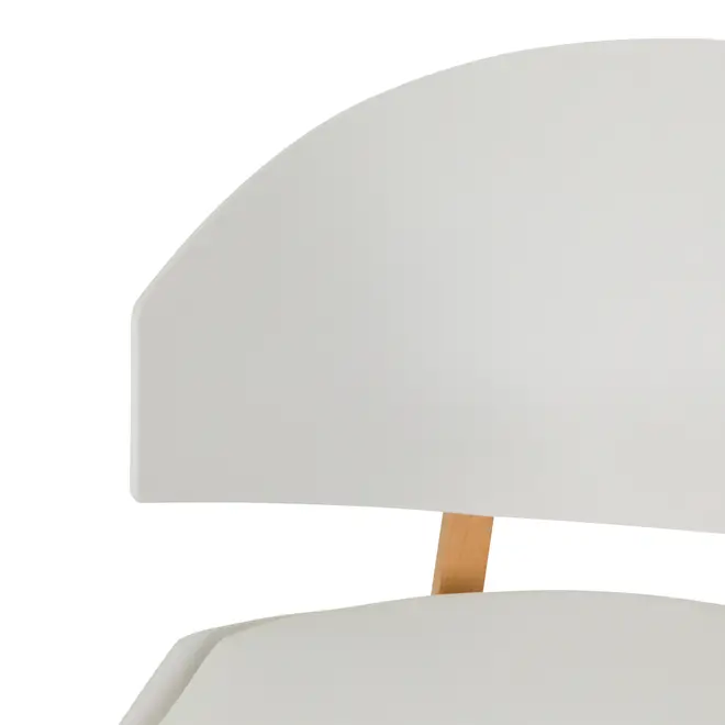 CADEIRA DE COZINHA SCOOP - FAIA/BRANCO - Foto 4