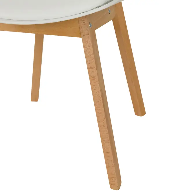 CADEIRA DE COZINHA SCOOP - FAIA/BRANCO - Foto 5