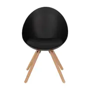 CADEIRA APPOLO - FAIA/PRETO - Foto 2