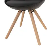 CADEIRA APPOLO - FAIA/PRETO - Foto 6