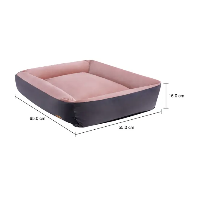 CAMA PARA PET 65 CM X 55 CM DARIN - KONKRET/QUARTZO ROSA - Foto 11