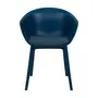 CADEIRA DE JANTAR COM BRAÇOS TALIA - GALAXY BLUE/GALAXY BLUE - Foto 2