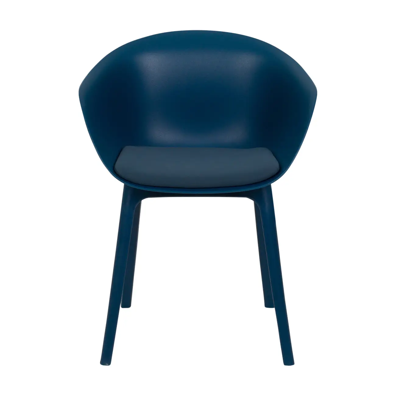 CADEIRA DE JANTAR COM BRAÇOS TALIA - GALAXY BLUE/GALAXY BLUE - Foto 2
