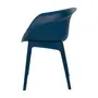 CADEIRA DE JANTAR COM BRAÇOS TALIA - GALAXY BLUE/GALAXY BLUE - Foto 3