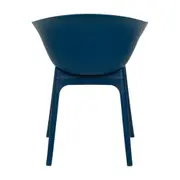 CADEIRA DE JANTAR COM BRAÇOS TALIA - GALAXY BLUE/GALAXY BLUE - Foto 8