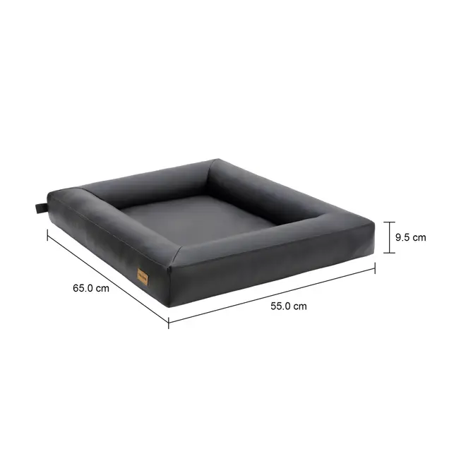 CAMA PARA PET 60 CM X 50 CM ZAHDA - PRETO - Foto 6