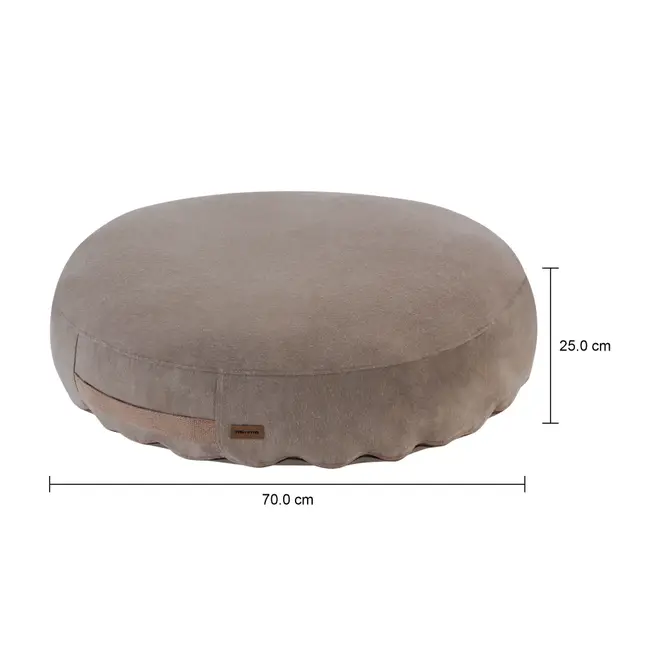 ZEN STUDIO ALMOFADÃO PARA PET RED.75 CM - NATURAL - Foto 6