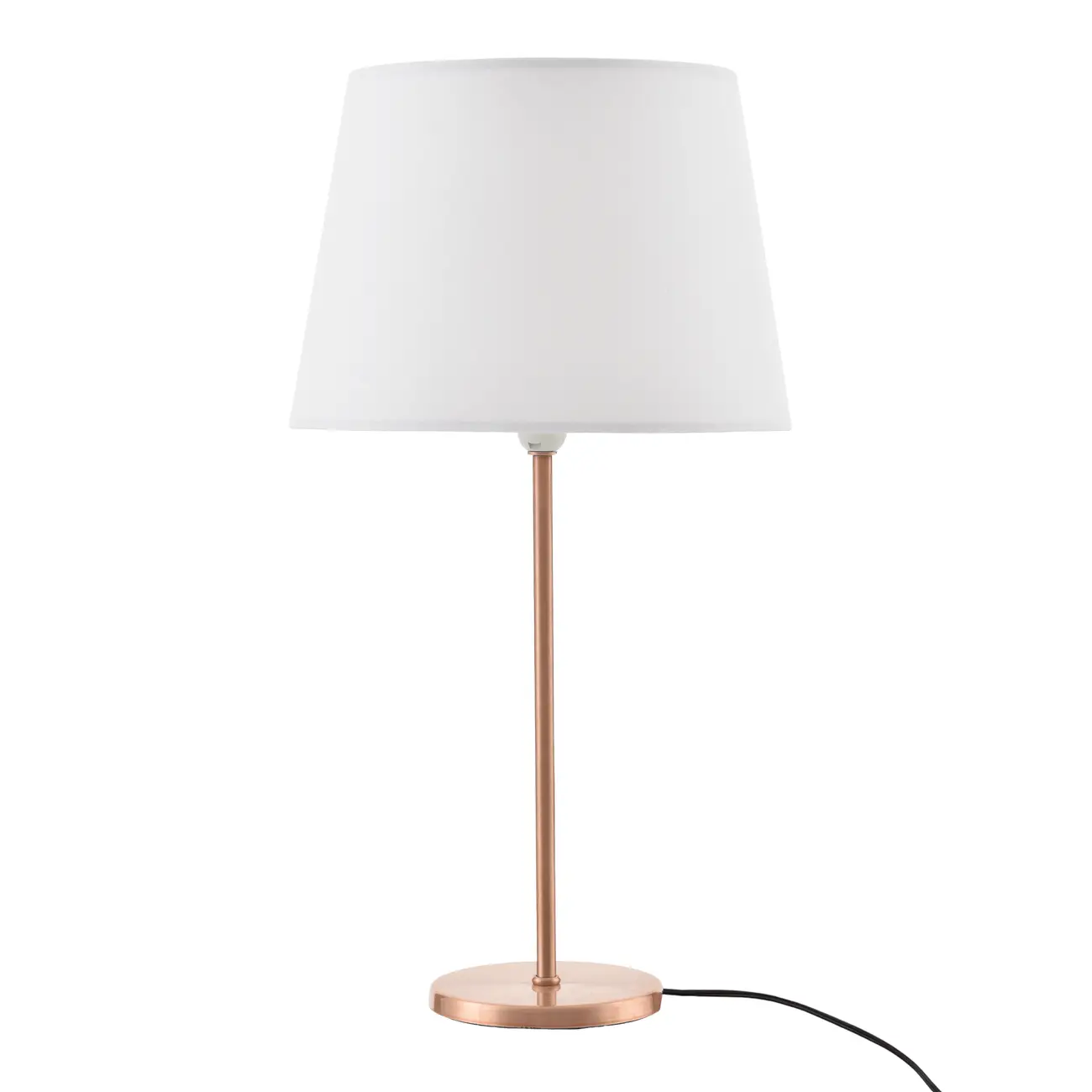 LUMINÁRIA MESA LUMI-ROUND C/CUP P - COBRE/BRANCO - Foto 1