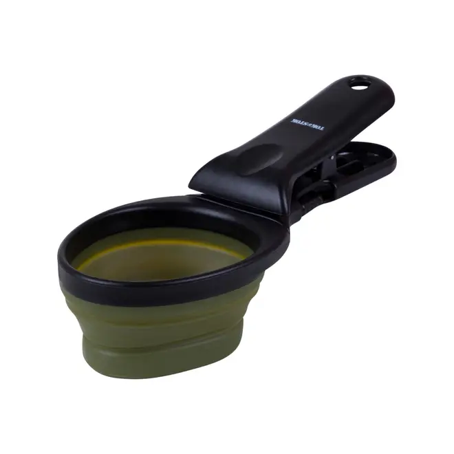 DOSADOR DE RAÇÃO GOMINHO - MUSGO/PRETO - Foto 1