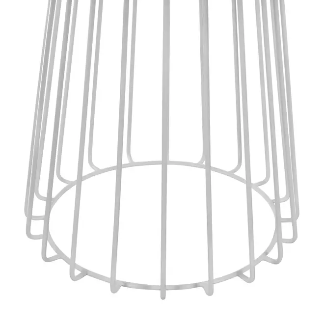 MESA DE JANTAR REDONDA 1,20 M JAYS - BRANCO/BRANCO - Foto 2