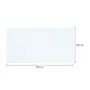 KIT COM 3 PRATELEIRAS PARA ESTANTE 4 MM X 60 CM X 30 CM THE GRID - INCOLOR - Foto 4