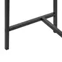 BASE DE MESA COM PRATELEIRA 1,20 M X 50 CM THE GRID - PRETO - Foto 6