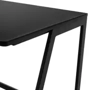 MESA 1,05 M X 55 CM WORKSPACE - PRETO/PRETO - Foto 6