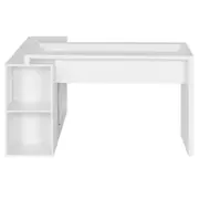 BASE DE MESA COM BALCÃO 1 PORTA 1,40 M X 1,30 M VETRO - BRANCO - Foto 4