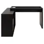 BASE DE MESA COM BALCÃO 1 PORTA 1,40 M X 1,30 M VETRO - PRETO - Foto 3