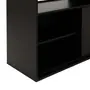 BASE DE MESA COM BALCÃO 1 PORTA 1,40 M X 1,30 M VETRO - PRETO - Foto 5