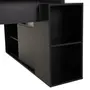 BASE DE MESA COM BALCÃO 1 PORTA 1,40 M X 1,30 M VETRO - PRETO - Foto 6