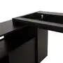 BASE DE MESA COM BALCÃO 1 PORTA 1,40 M X 1,30 M VETRO - PRETO - Foto 8