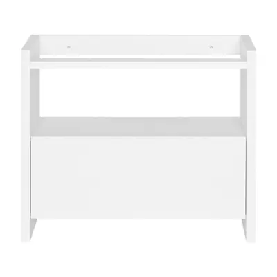 BASE DE ESTANTE 1 PORTA 97 CM X 84 CM VETRO