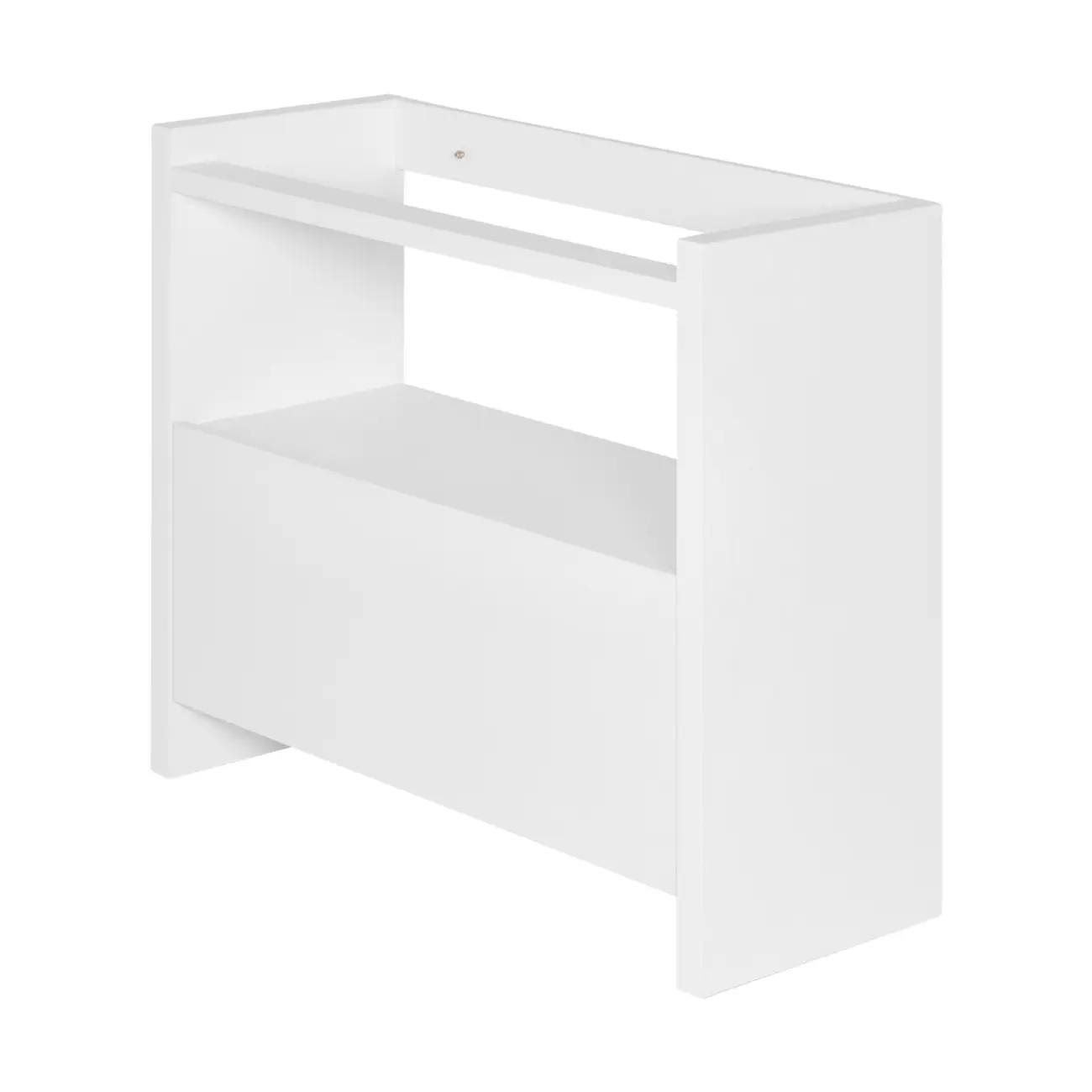 BASE DE ESTANTE 1 PORTA 97 CM X 84 CM VETRO - BRANCO - Foto 2