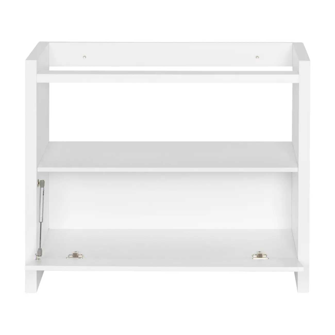 BASE DE ESTANTE 1 PORTA 97 CM X 84 CM VETRO - BRANCO - Foto 3