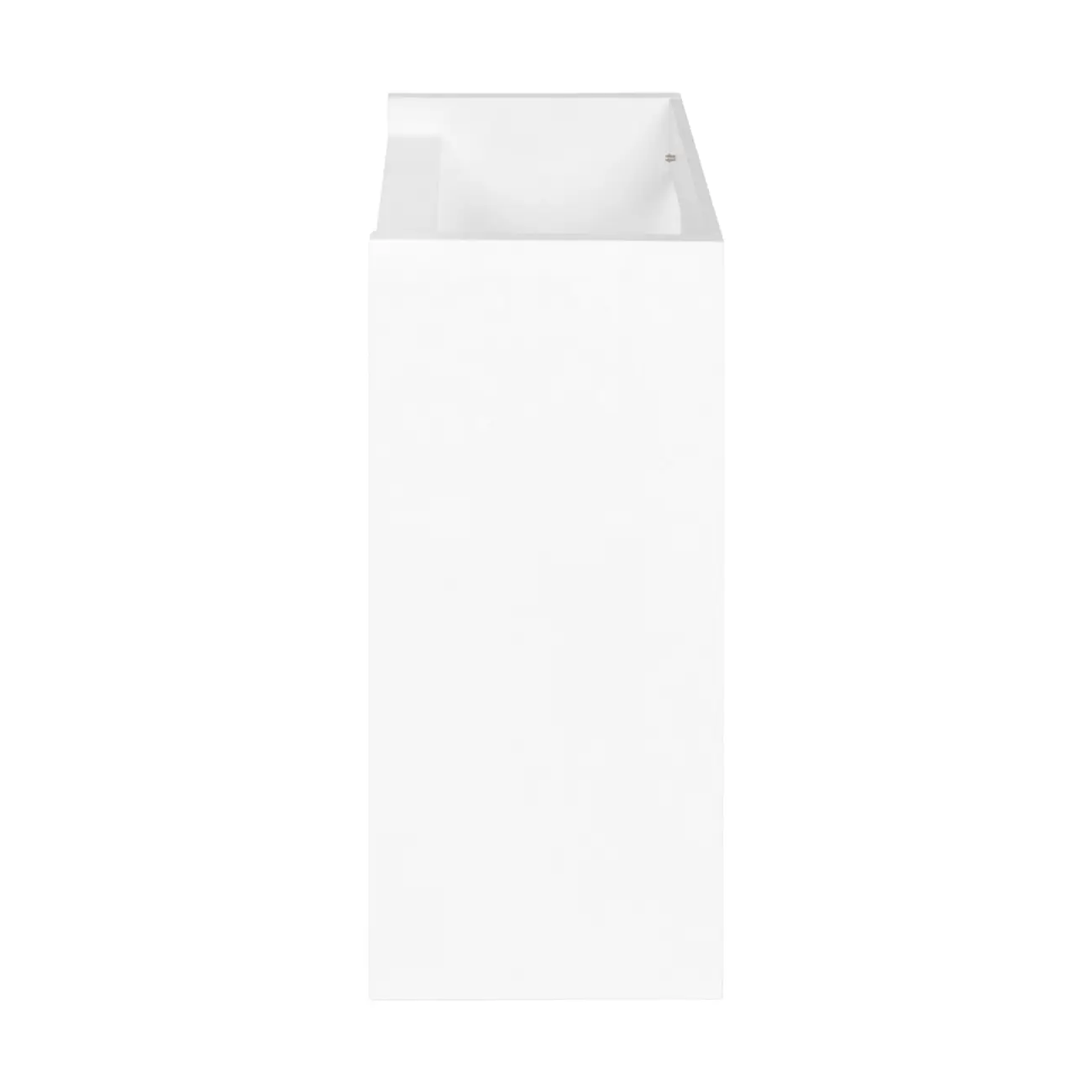 BASE DE ESTANTE 1 PORTA 97 CM X 84 CM VETRO - BRANCO - Foto 5