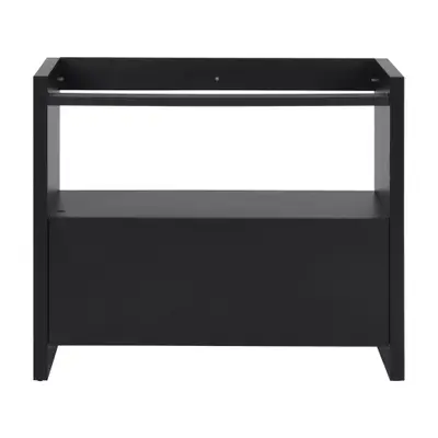BASE DE ESTANTE 1 PORTA 97 CM X 84 CM VETRO