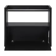 BASE DE ESTANTE 1 PORTA 97 CM X 84 CM VETRO - PRETO - Foto 4