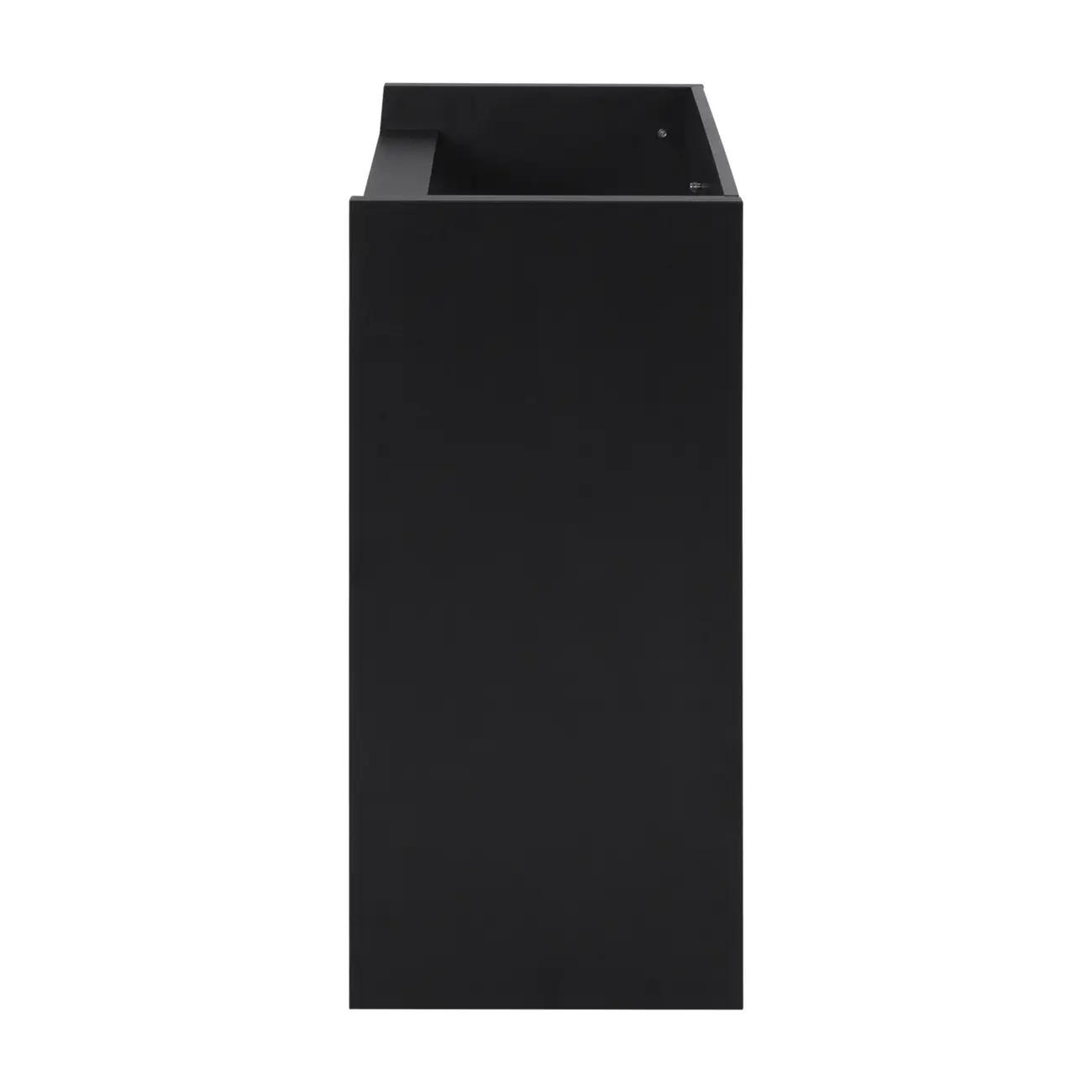 BASE DE ESTANTE 1 PORTA 97 CM X 84 CM VETRO - PRETO - Foto 5