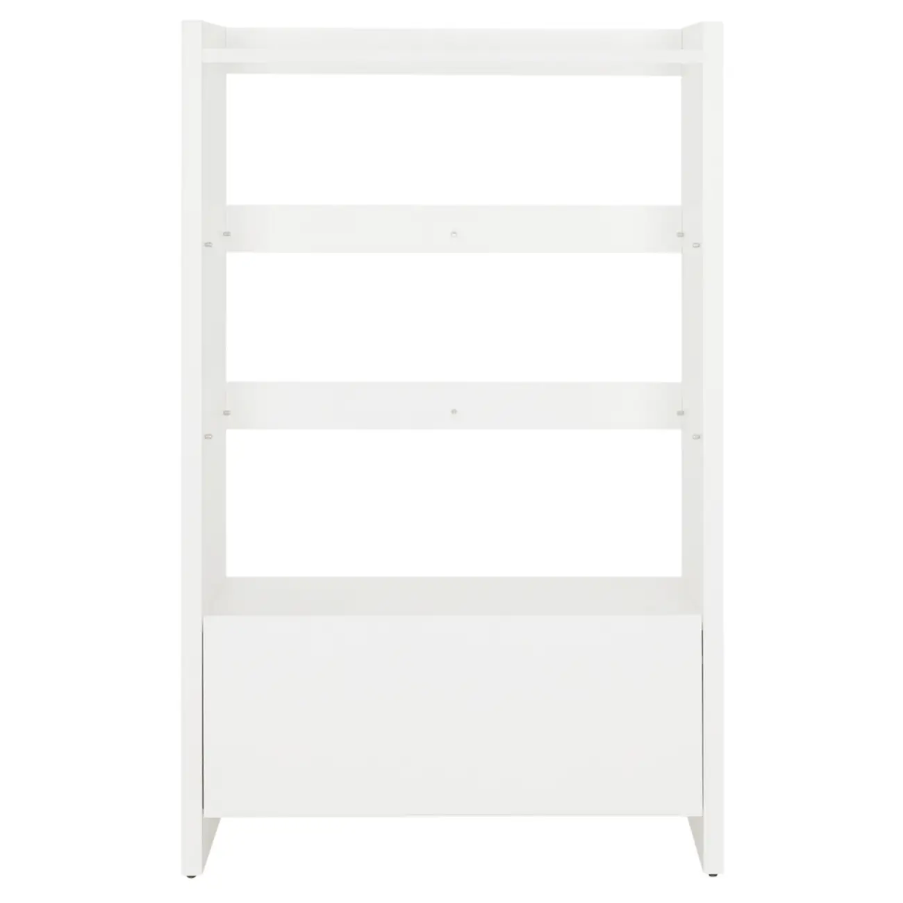 BASE DE ESTANTE 1 PORTA 97 CM X 1,55 M VETRO - BRANCO - Foto 1