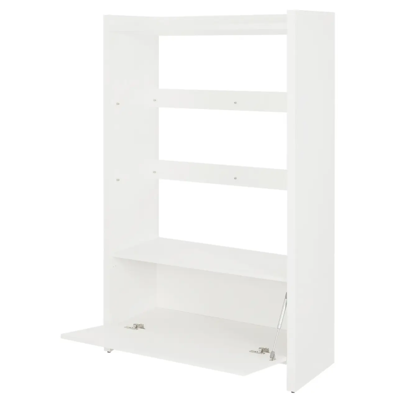 BASE DE ESTANTE 1 PORTA 97 CM X 1,55 M VETRO - BRANCO - Foto 2
