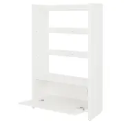 BASE DE ESTANTE 1 PORTA 97 CM X 1,55 M VETRO - BRANCO - Foto 2