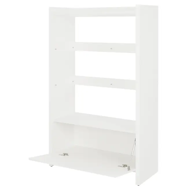 BASE DE ESTANTE 1 PORTA 97 CM X 1,55 M VETRO - BRANCO - Foto 2