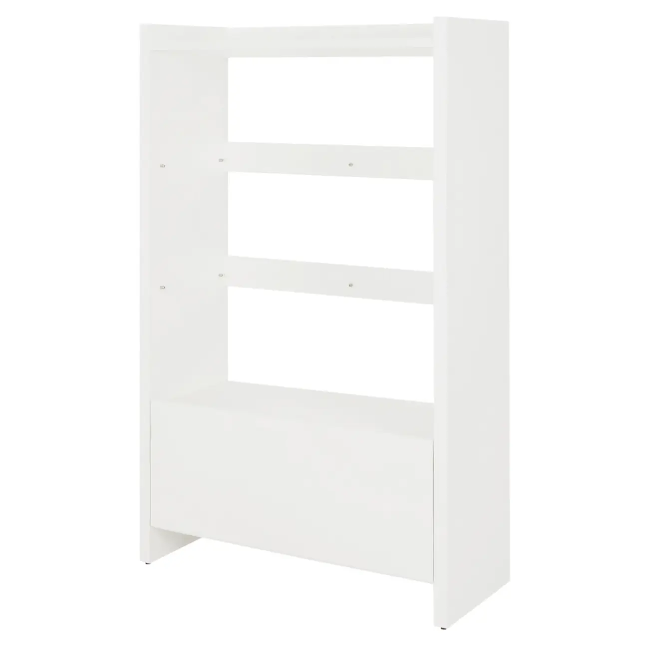 BASE DE ESTANTE 1 PORTA 97 CM X 1,55 M VETRO - BRANCO - Foto 3