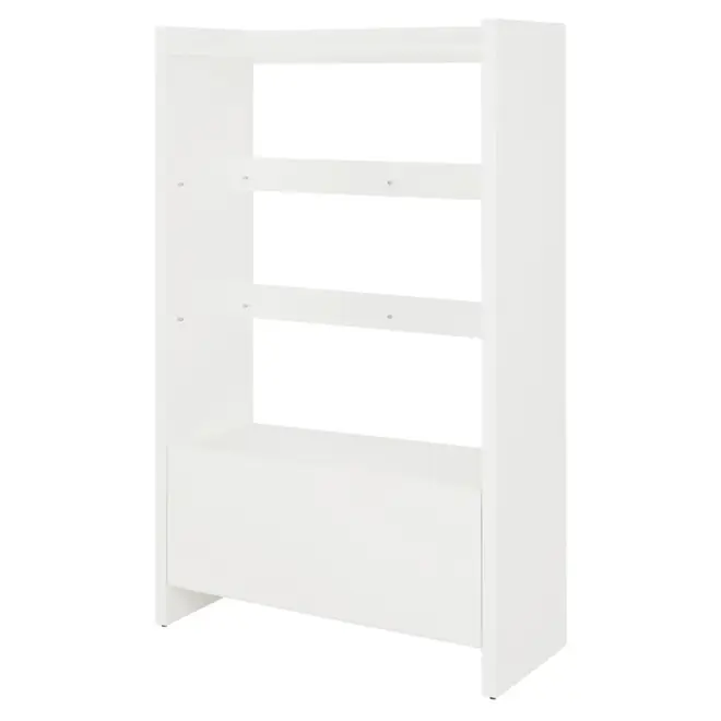 BASE DE ESTANTE 1 PORTA 97 CM X 1,55 M VETRO - BRANCO - Foto 3
