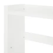 BASE DE ESTANTE 1 PORTA 97 CM X 1,55 M VETRO - BRANCO - Foto 6