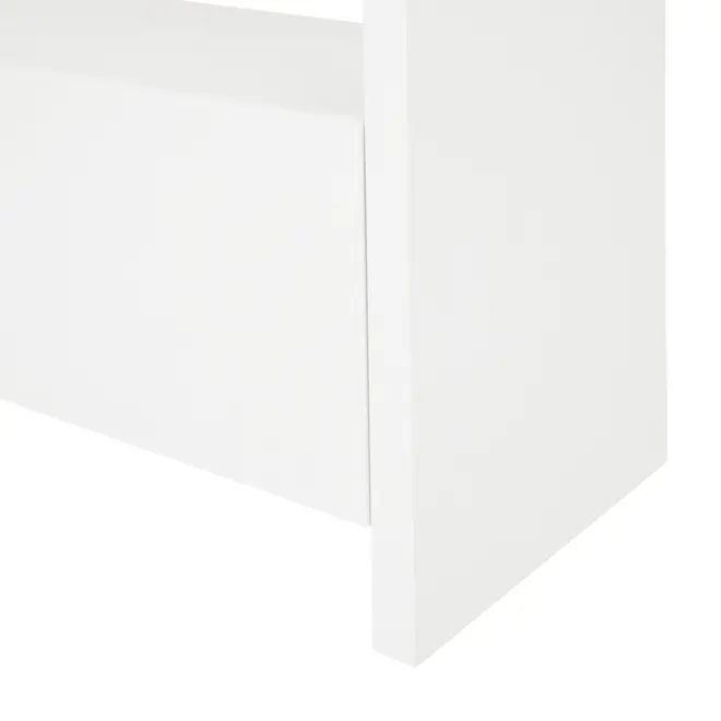 BASE DE ESTANTE 1 PORTA 97 CM X 1,55 M VETRO - BRANCO - Foto 8