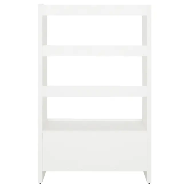 BASE DE ESTANTE 1 PORTA 97 CM X 1,55 M VETRO - BRANCO - Foto 9