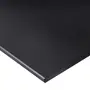 KIT COM 3 PRATELEIRAS PARA ESTANTE VIDRO 6 MM X 90 CM X 37 CM VETRO - PRETO - Foto 2