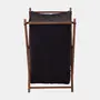 CESTO PARA ROUPA XIS - NOZES/PRETO - Foto 3