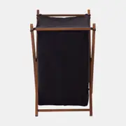 CESTO PARA ROUPA XIS - NOZES/PRETO - Foto 3