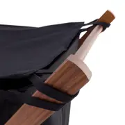 CESTO PARA ROUPA XIS - NOZES/PRETO - Foto 5