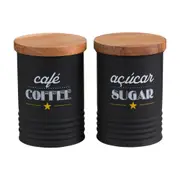 POTE 950 ML TINES SUGAR - PRETO/MANGO - Foto 5
