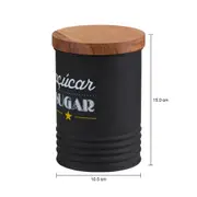 POTE 950 ML TINES SUGAR - PRETO/MANGO - Foto 7
