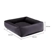 CAMA PARA PET 55 CM X 45 CM DARIN - KONKRET/KONKRET - Foto 9