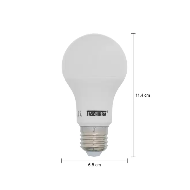 LÂMPADA LED SMART COLORS A60 RGB 9W E27 127 220V TASCHIBRA - BRANCO/MULTICOR - Foto 4