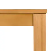 MESA DE JANTAR 1,60 M X 90 CM MASSY - AMÊNDOA - Foto 6