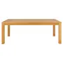 MESA DE JANTAR 2 M X 90 CM MASSY - AMÊNDOA - Foto 1