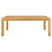 MESA DE JANTAR 2 M X 90 CM MASSY - AMÊNDOA - Foto 1